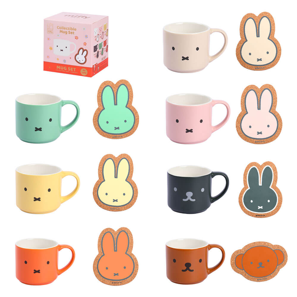 Miffy Collectible Mug & Coaster Blind Box