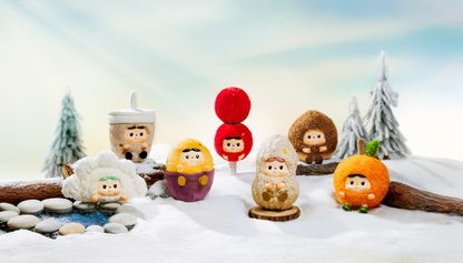 Warm BAOABAO Fireside Tea Party Series Vinyl Plush Key Chain
