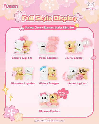 Maltese - Cherry Blossoms Series Blind Box