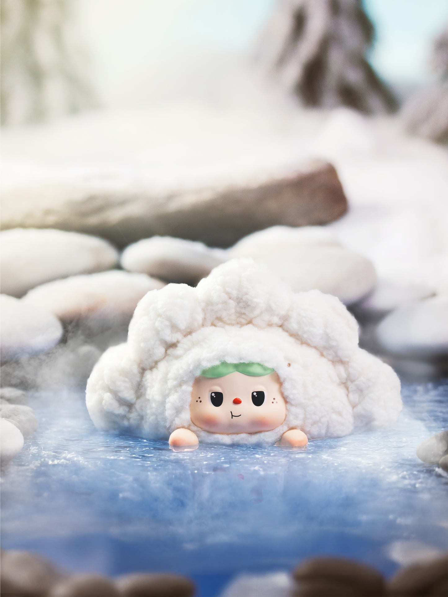 Warm BAOABAO Fireside Tea Party Series Vinyl Plush Key Chain