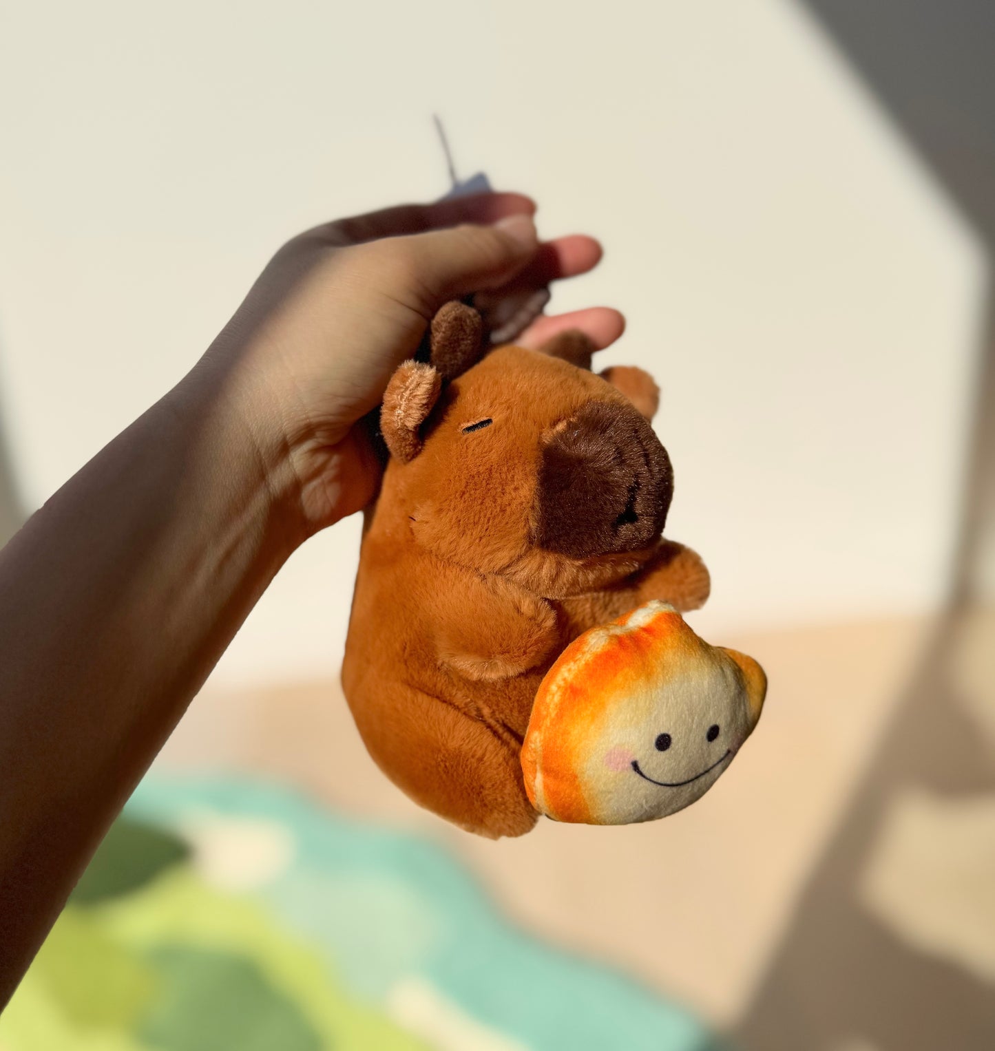 Highland Capy Cow - "Chubby Bun" Plush Bag Charm