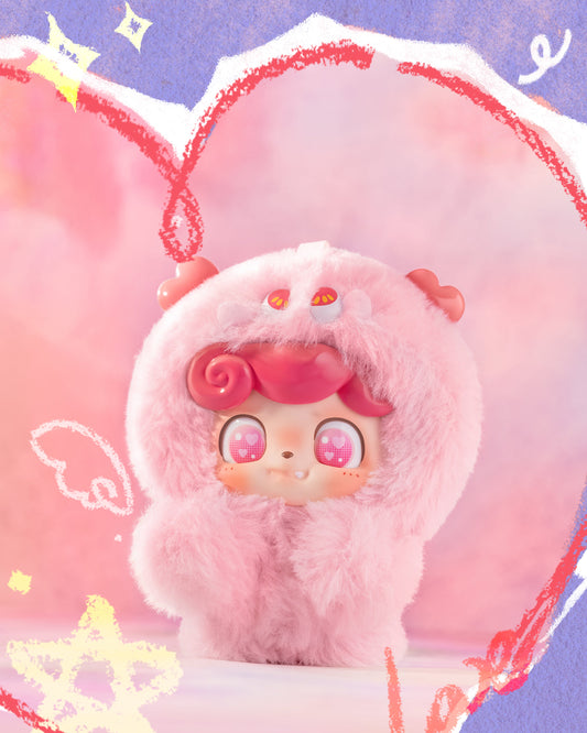 Q. KID - Emotional Hairy Monsters Series Plush Blind Box