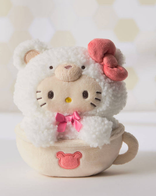 Hello Kitty Latte Bear Plush Small