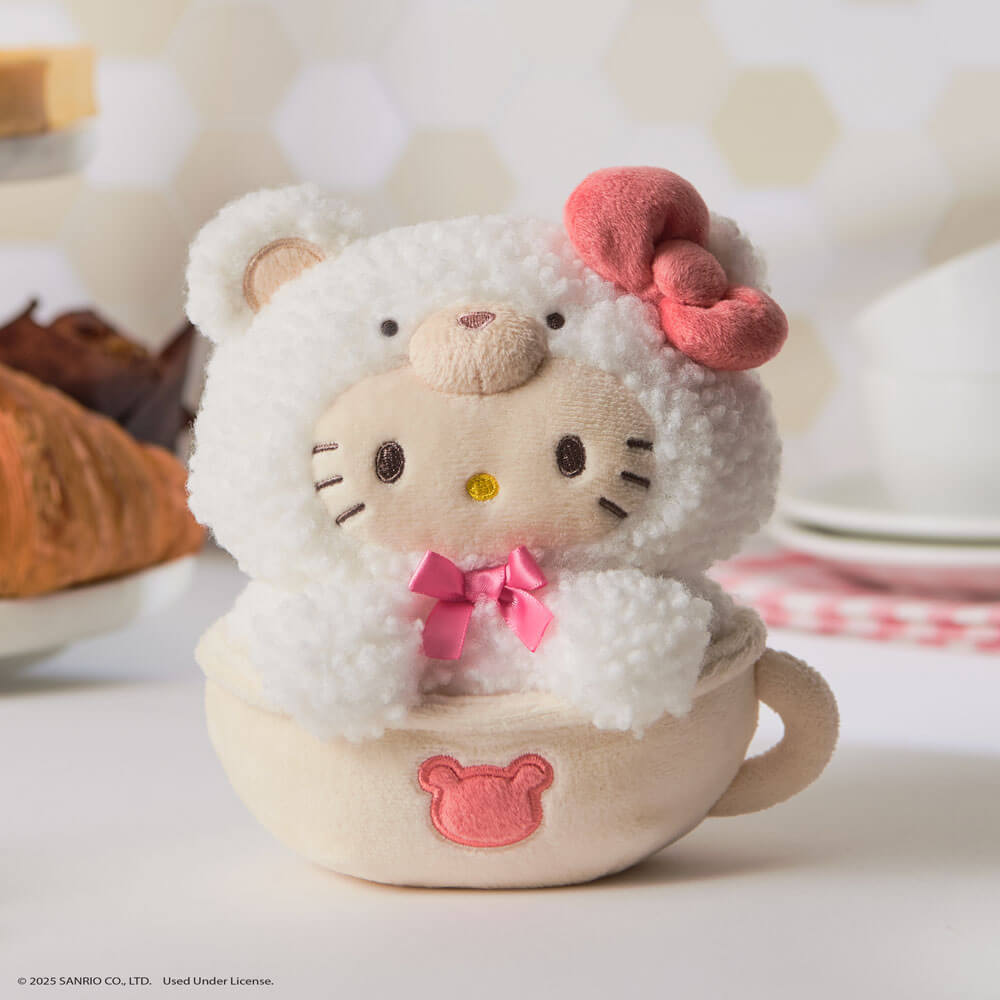 Hello Kitty Latte Bear Plush Small