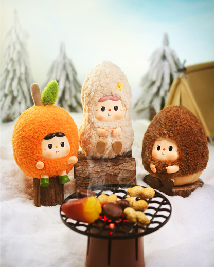 Warm BAOABAO Fireside Tea Party Series Vinyl Plush Key Chain