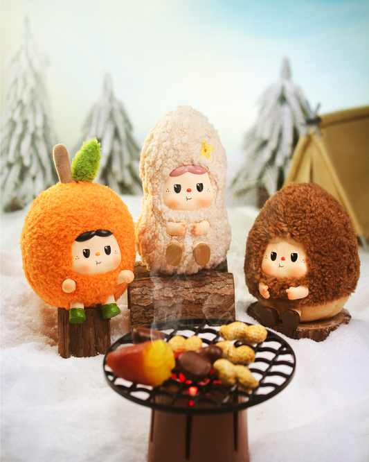 Warm BAOABAO Fireside Tea Party Series Vinyl Plush Key Chain